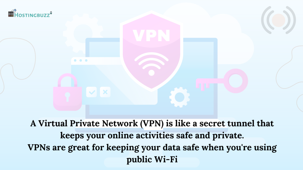 A Virtual Private Network (VPN) is like a secret tunnel that keeps your online activities safe and private.