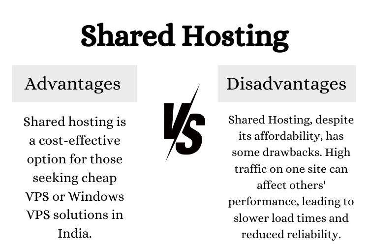 Advantages and disadvantages of Shared Hosting