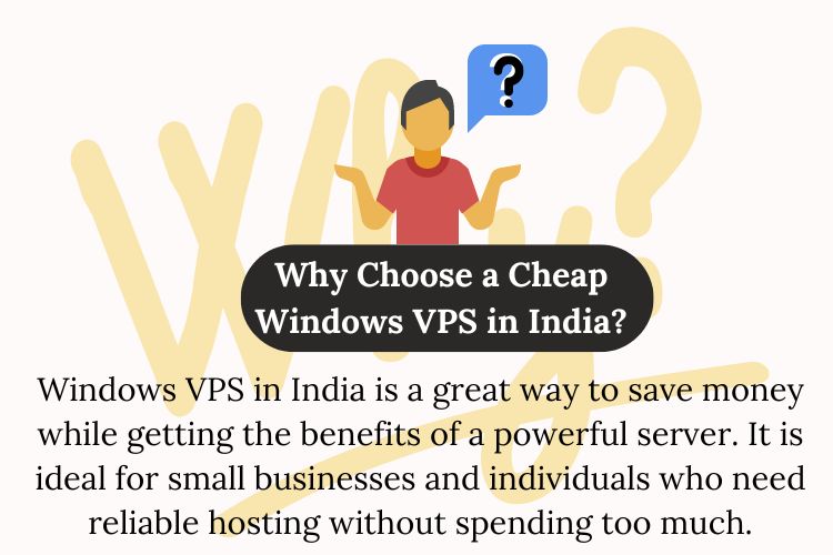 Windows VPS in India is a great way to save money while getting the benefits of a powerful server. It is ideal for small businesses and individuals who need reliable hosting without spending too much